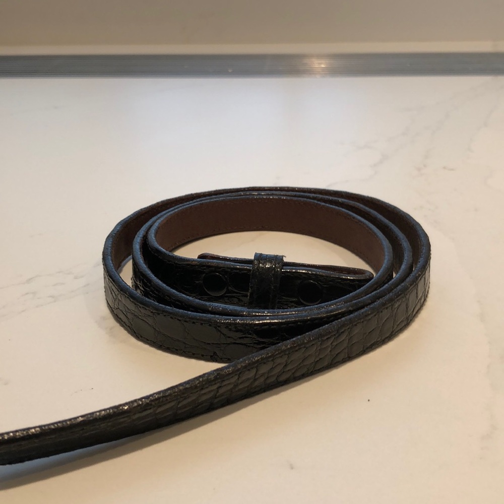 Barry Kieselstein-Cord Black Alligator strap